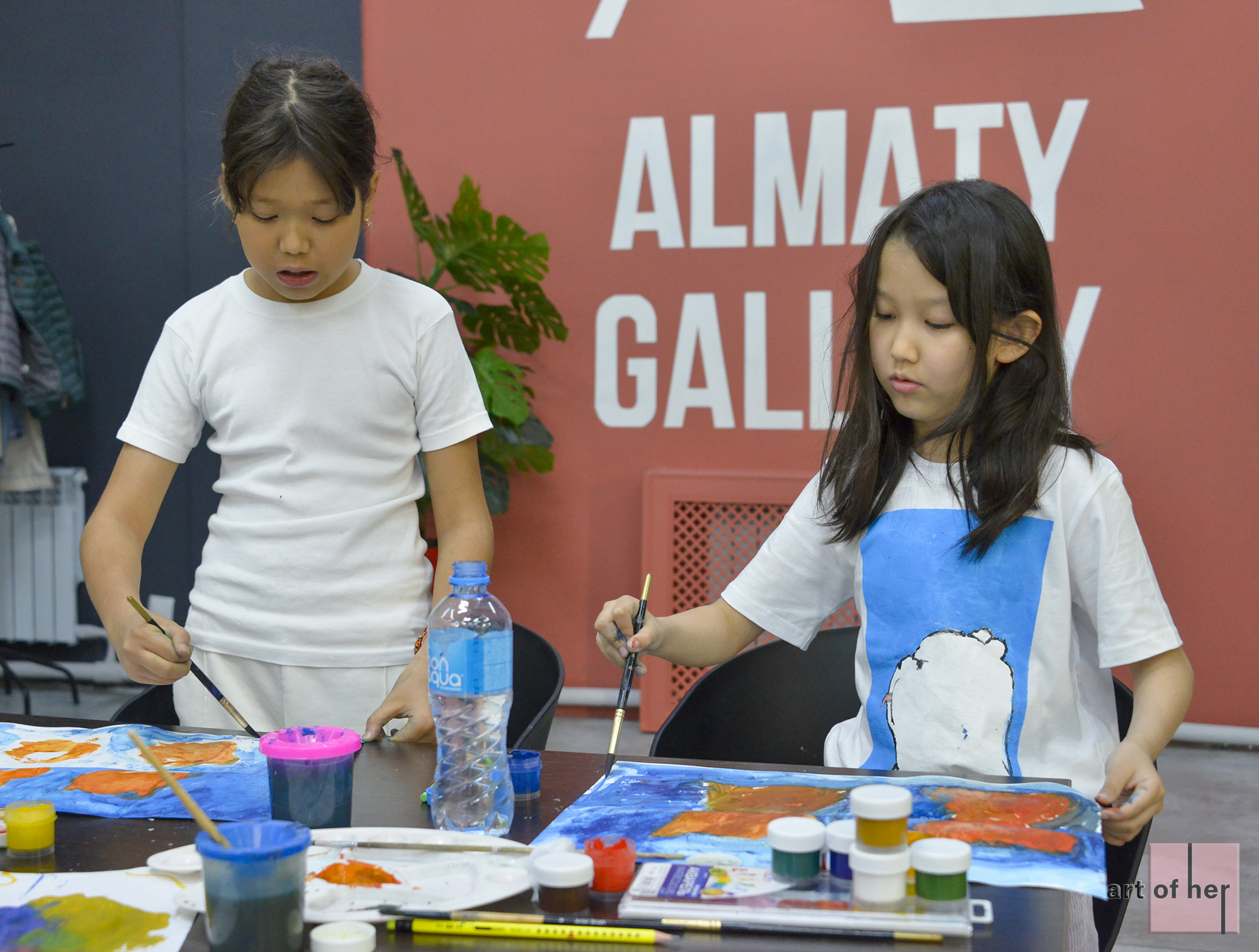 Детский мастер-класс Art of Her & Almaty Gallery